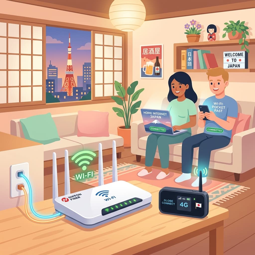 Japan Home Internet & Pocket Wi-Fi Guide